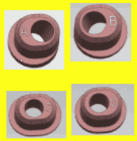 MODSTER Mini Dasher: Querlenkerpinhalterungen (MD11505)