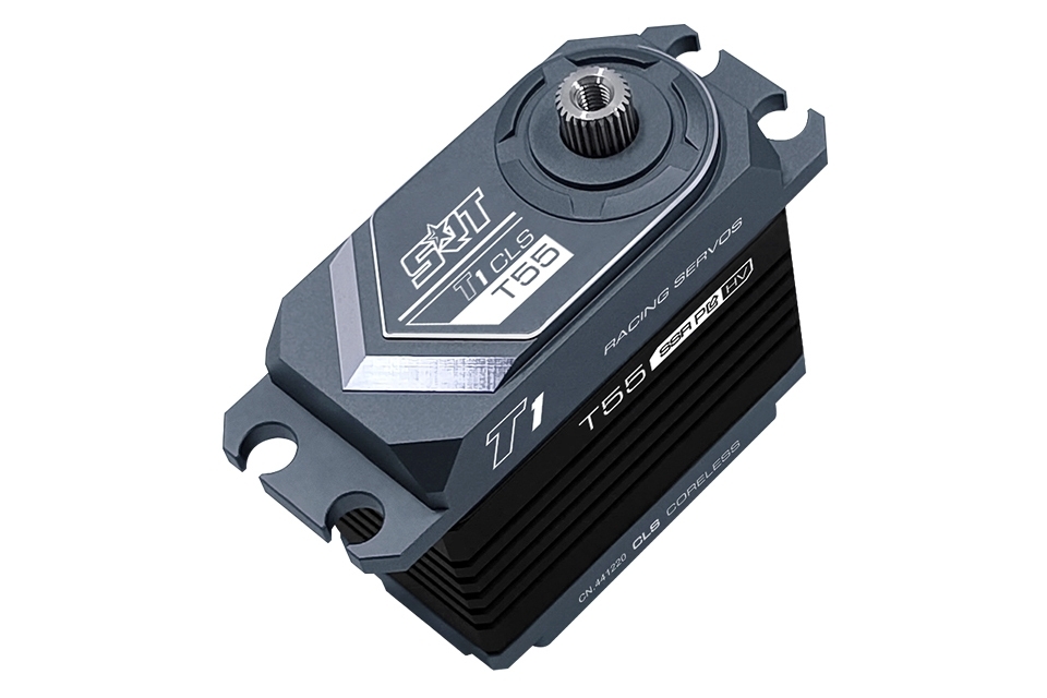 SRT - T55 Corless Servo HV CNC Alugehäuse 50.0kg/0.20sec @7.4V - RC ...