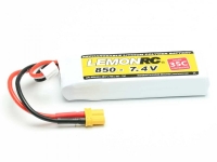 Lemon RC - LiPo Akku 850mAh 2S 7,4V XT30 - 35C