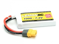 Lemon RC - LiPo Akku 1000mAh 7,4V - 35C