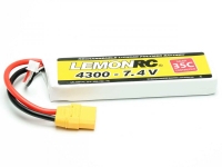 Lemon RC - LiPo Akku 4300mAh 2S 7,4V - 35C