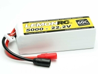 Lemon RC - LiPo Akku 5000mAh 6S 22,2V AS150 - 60C