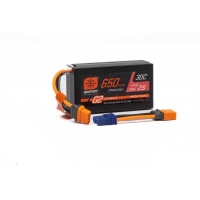 Horizon Hobby - 650mAh 2S 7.4V Smart G2 30C LiPo; IC2 (SPMX652SH2)