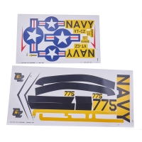 Horizon Hobby - Decal Sheet: Carbon-Z T-28 (EFL013561)
