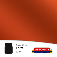 Krick - Glänzend Kupfer 22 ml   Lifecolor Acryl Farbe (LC78)