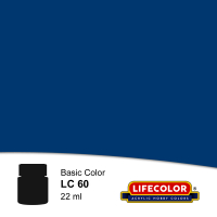 Krick - Glänzend Dunkelblau 22 ml   Lifecolor Acryl Farbe (LC60)
