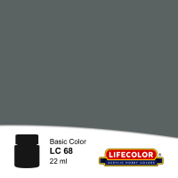 Krick - Glänzend Hellgrau 22 ml   Lifecolor Acryl Farbe (LC68)