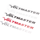 Voltmaster® - Aufkleber Sticker 200 x 22mm weiß