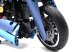 Modster - Bricks Motorrad blau