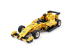 Modster - Bricks 2 in 1 Pull Back Formula Car gelb
