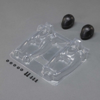 Horizon Hobby - Driver Panel & Helmets(2):RZRRey (LOS230109)