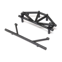 Horizon Hobby - Cage, Crossbraces, F/R: RZR Rey (LOS230117)