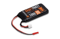 D-Power - Kraftpaket 1000mAh 2S 7,4V LiPo BEC - 35C