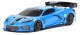 Pro-Line - Chevrolet Corvette C8 Karo blau lackiert...