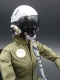 TopRC - Jet pilot full body with green uniform 300 x 95 mm