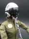 TopRC - Jet Pilot Ganzk&ouml;rper mit gr&uuml;ner Uniform 300 x 95 mm - 1:6