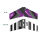 Hacker Motor SkyFighter² combo - purple edition - 650mm
