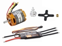 D-Power - brushless Set AL35-09 & AVICON 50A Regler