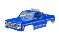 Traxxas - Karosserie TRX-4M Chevy K10 blau komplett (TRX9811-BLUE)