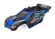 Traxxas - Karosserie Rustler 4x4 blau mit Decals...