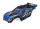 Traxxas - Karosserie Rustler 4x4 blau mit Decals +Karo-Halterung (TRX6740-BLUE)