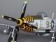 D-Power - Derbee P-51D Mustang Warbird PNP yellow - 750mm