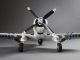 D-Power - Derbee A1 Skyraider Warbird PNP grau - 800mm