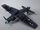 D-Power - Derbee A1 Skyraider Warbird PNP blau - 800mm