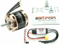 Extron Brushless Motor EXTRON 2814/16 (990KV) Combo Set + iQ-40 Regler (X4066)