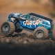 Arrma - Gorgon 4x2 Mega 550 brushed Monster Truck blau - 1:10