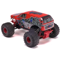 Arrma - Gorgon 4x2 Mega 550 brushed Monster Truck red RTR  - 1:10