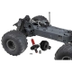 Gorgon 4x2 Mega 550 brushed Monster Truck gunmetall RTA Kit - 1:10