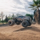 Gorgon 4x2 Mega 550 brushed Monster Truck gunmetall RTA Kit - 1:10