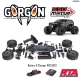 Gorgon 4x2 Mega 550 brushed Monster Truck gunmetall RTA Kit - 1:10