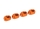 Traxxas - Querlenkerstifte-Halter (4) Alu orange (TRX7743-ORNG)