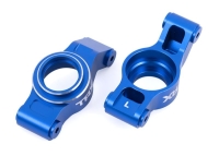 Traxxas - Radträger für Radachsen hinten l/r Alu blau (TRX7852-BLUE)