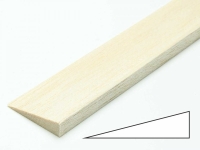 Oracover Balsa-Endleiste asymetrisch 3x10x1000 mm (VE=2St.) (16008)