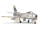 FMS - F-86 The Huff Jet EDF 80 PNP silber - 1220mm