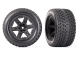 Traxxas - Reifen auf Felge RXT schwarz 2.8/GRAVIX (TRX6764)