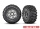 Traxxas - Reifen auf Felge chrome-schwarz mit Sledhammer AT belted (TRX8979A)