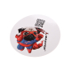 Voltmaster® - Aufkleber Sticker rund - Superdog