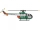 BO-105 Helicopter Polizei RTF - 256mm