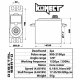 KONECT 21 kg Digital servo (21kg-0,16s/60&deg;)