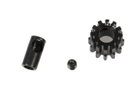 Konect - Metall Motor Zahnrad 32DP, 12 Zahnrad, 5mm bohrung mit 3,17mm Adapter