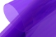 Kavan - Bügelfolie - transparent violett - 2m