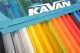 Kavan - B&uuml;gelfolie - transparent blau - 100m