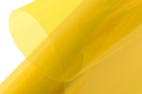 Kavan - Bügelfolie - transparent gelb - 2m