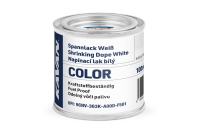 Spannlack color weiß - 100ml