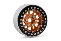 Kavan - 1.9" Aluminium-Beadlock-Felgen orange für RC-Crawler 1/10 (2 Stück)