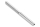 Kavan - Stahl löthülse ohne Schlitz M2, d=1,0mm, 10 stück